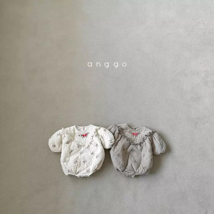Anggo - Korean Baby Fashion - #babyfashion - Bebe Rose Hip Bodysuit - 8