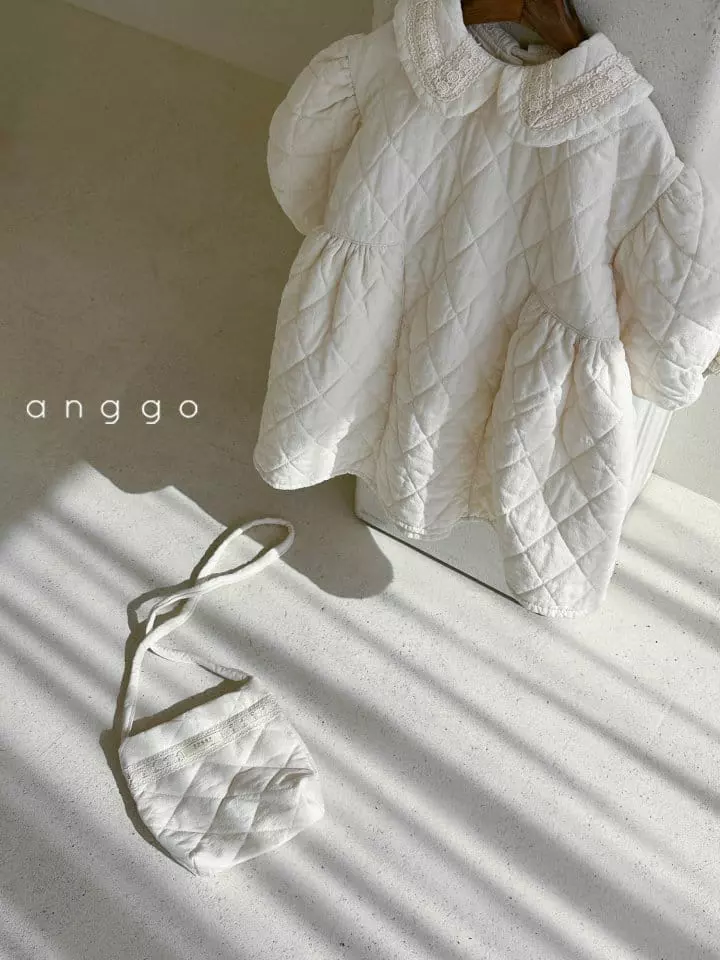 Anggo - Korean Baby Fashion - #babygirlfashion - Cream Cheese Bag - 9