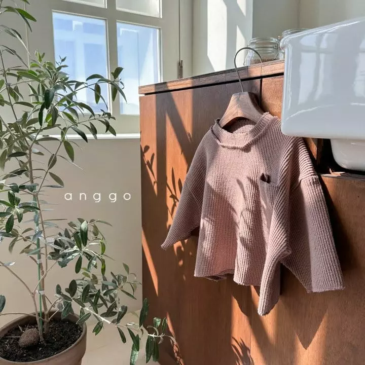 Anggo - Korean Baby Fashion - #babylifestyle - Bebe Croiffle Tee - 3