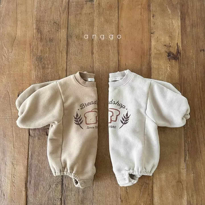 Anggo - Korean Baby Fashion - #babylifestyle - Bebe Toast Bodysuit - 2