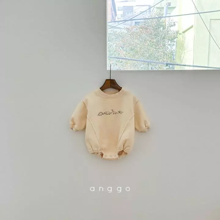 Anggo - Korean Baby Fashion - #babyoninstagram - Bebe Dino Bodysuit