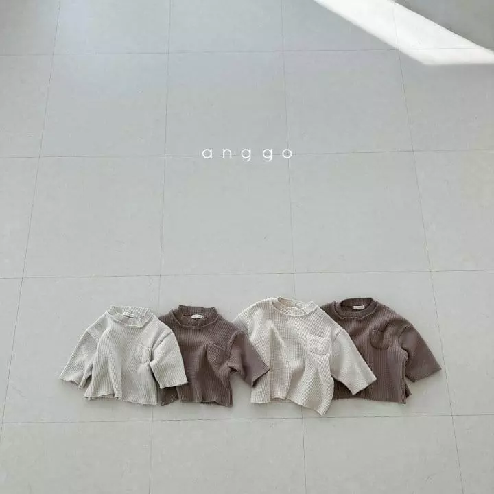 Anggo - Korean Baby Fashion - #babyoutfit - Bebe Croiffle Tee - 7