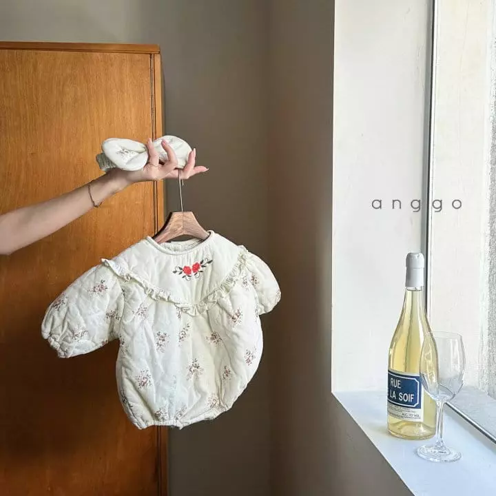 Anggo - Korean Baby Fashion - #babywear - Bebe Rose Hip Bodysuit