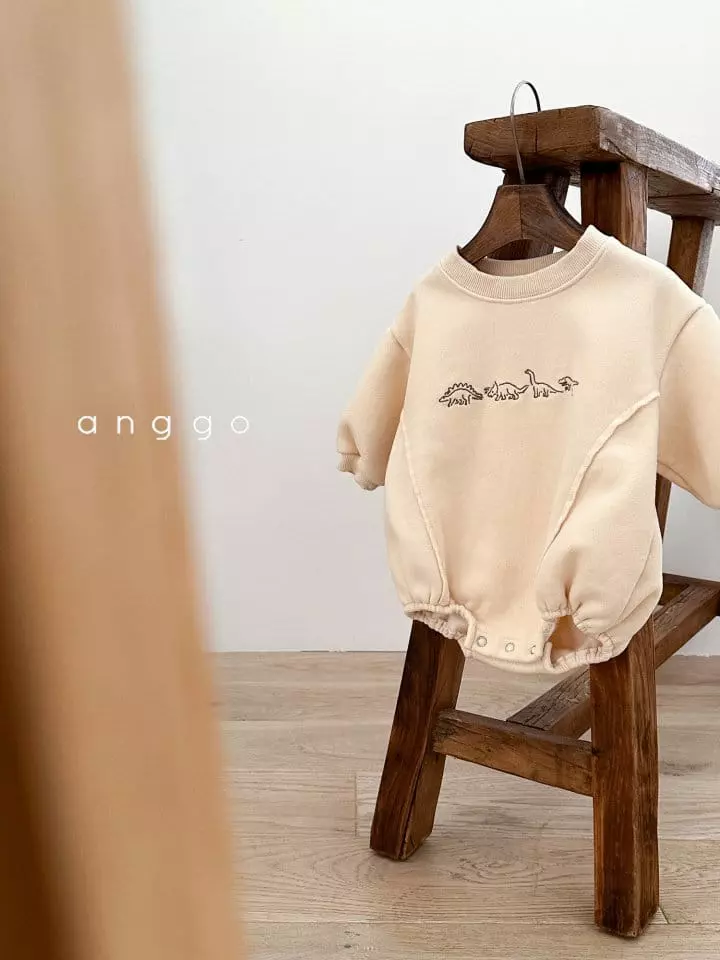 Anggo - Korean Baby Fashion - #onlinebabyshop - Bebe Dino Bodysuit - 7