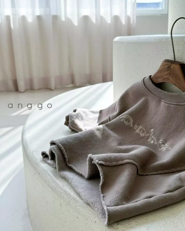 Anggo - Korean Children Fashion - #Kfashion4kids - Dino Sweatshirt - 3