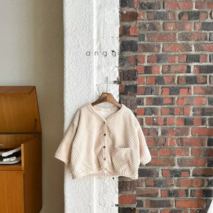 Anggo - Korean Children Fashion - #childofig - Corn Sleeve Cardigan - 5