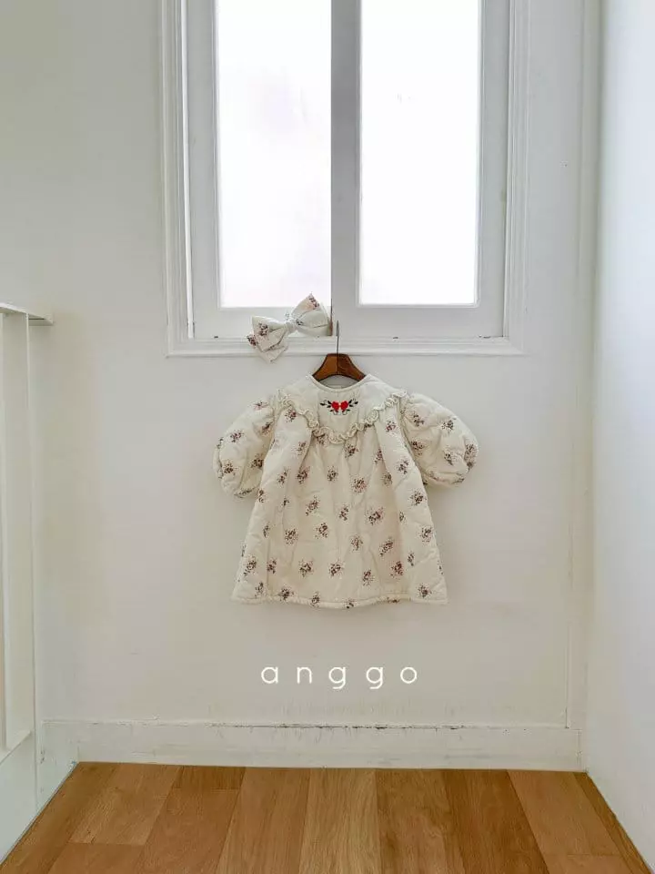 Anggo - Korean Children Fashion - #childrensboutique - Rose Hip One-piece - 8