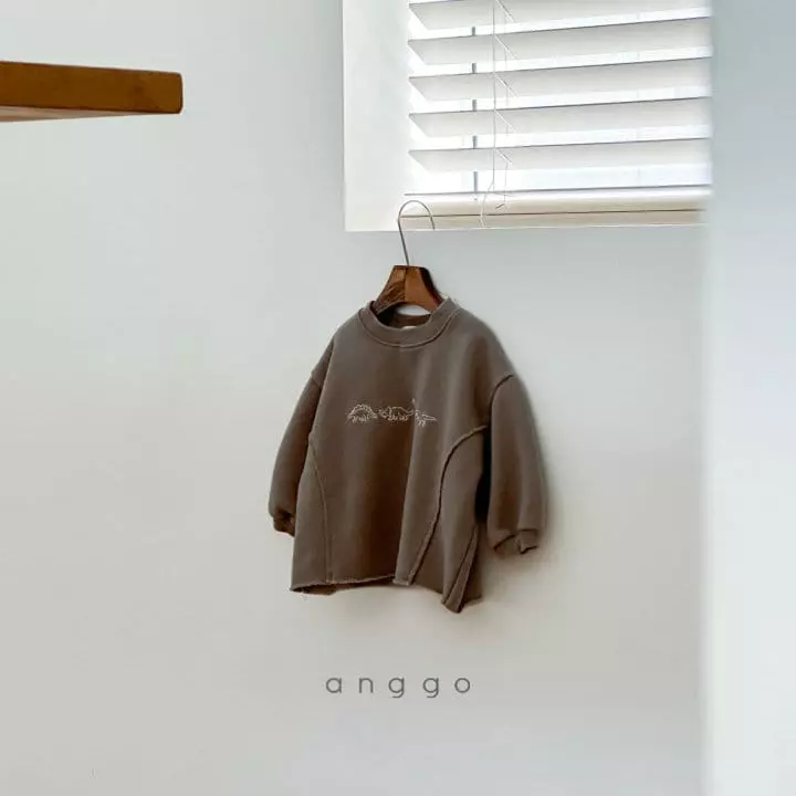 Anggo - Korean Children Fashion - #childrensboutique - Dino Sweatshirt - 10