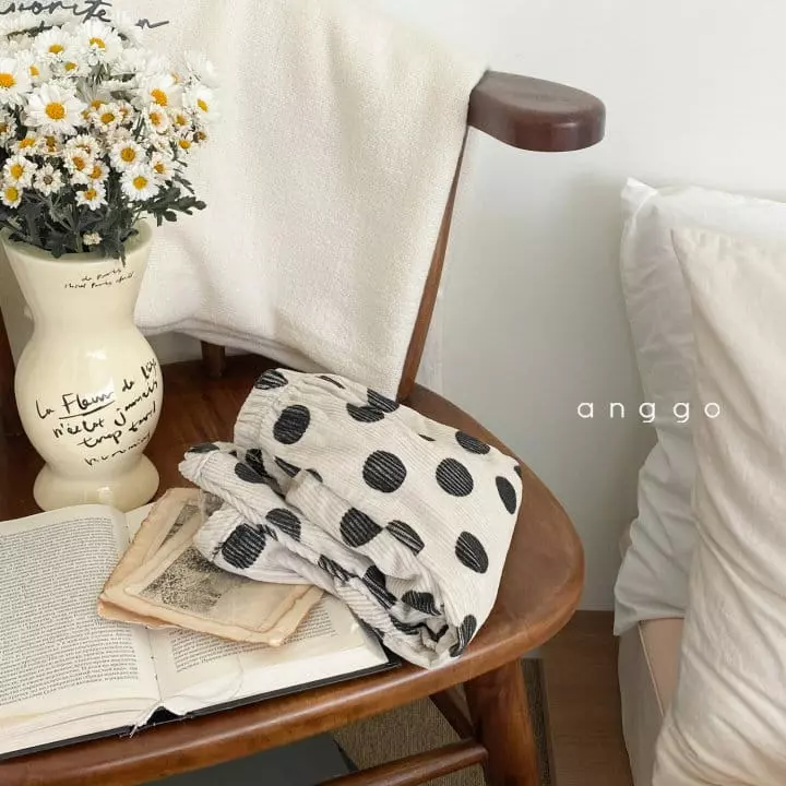 Anggo - Korean Children Fashion - #childrensboutique - Kid Coffe Burn Pants - 4