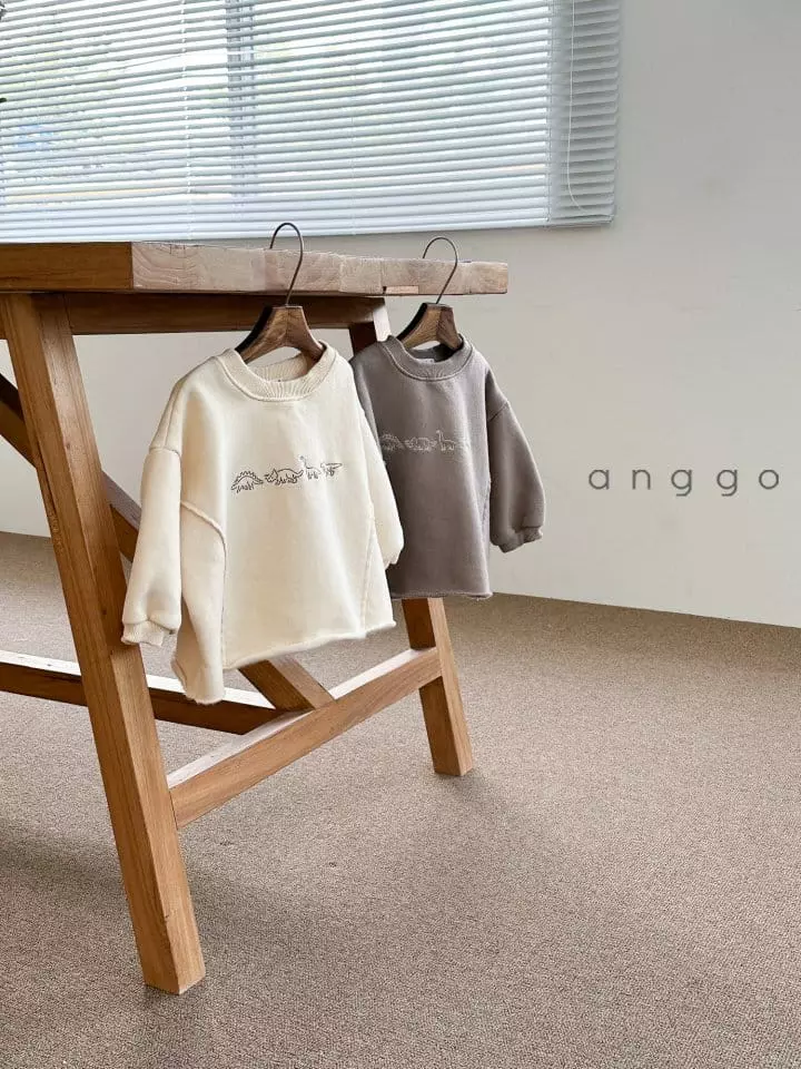 Anggo - Korean Children Fashion - #Kfashion4kids - Dino Sweatshirt - 4