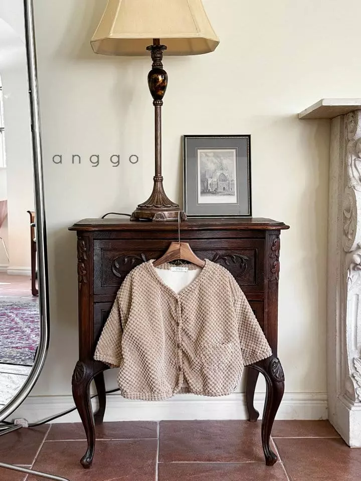 Anggo - Korean Children Fashion - #toddlerclothing - Corn Sleeve Cardigan - 4
