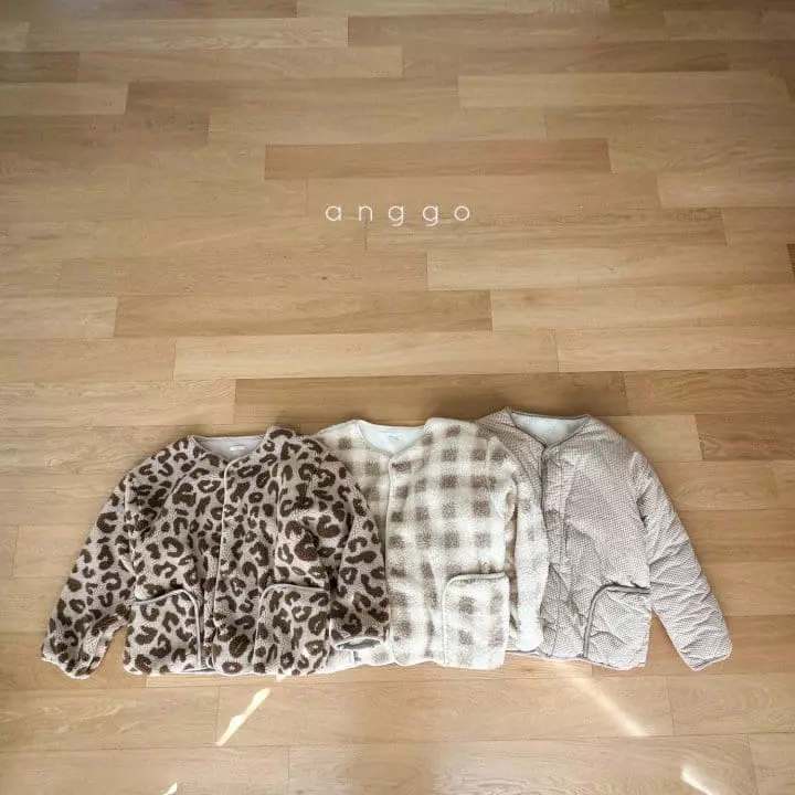 Anggo - Korean Women Fashion - #momslook - Mom Fremch Jacket (fleece check) - 6