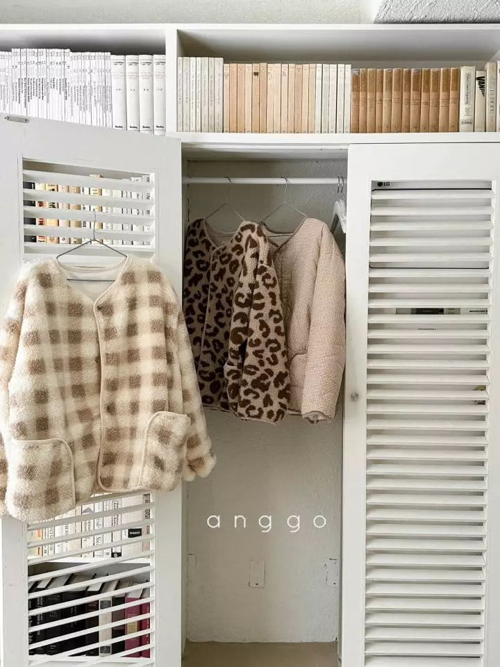 Anggo - Korean Women Fashion - #thelittlethings - Mom Fremch Jacket (fleece check) - 5