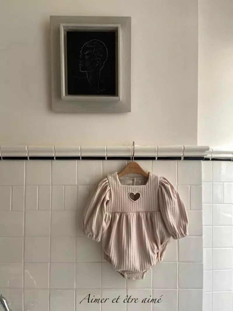 Anne Shirley - Korean Baby Fashion - #babyboutique - Love You Bodysuit - 11