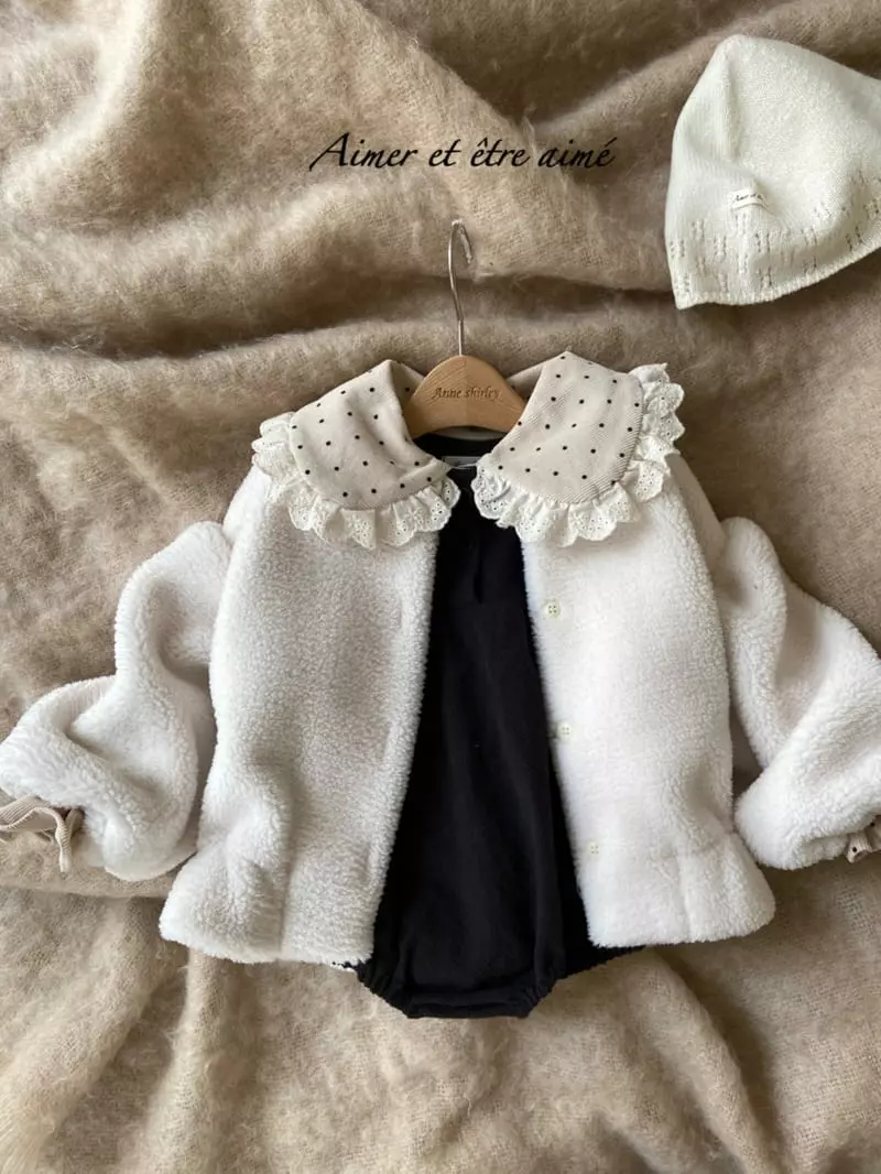 Anne Shirley - Korean Baby Fashion - #babyboutiqueclothing - Lapaell Dot Bodysuit - 11