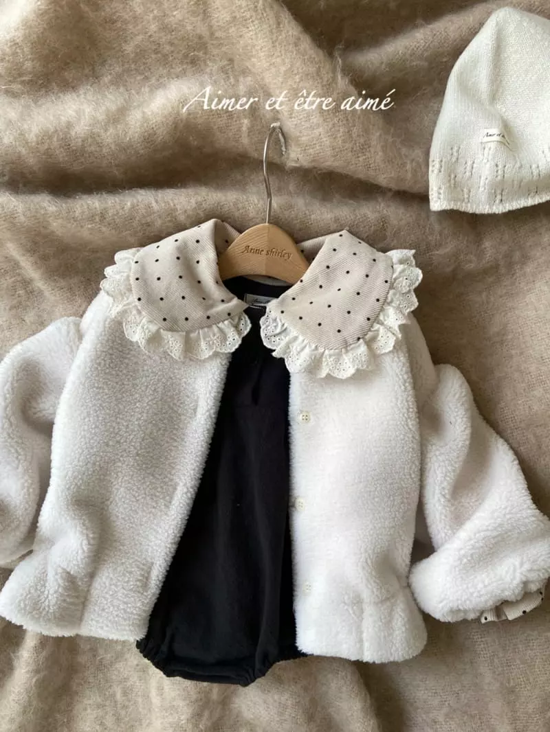Anne Shirley - Korean Baby Fashion - #babyclothing - Lapaell Dot Bodysuit - 12