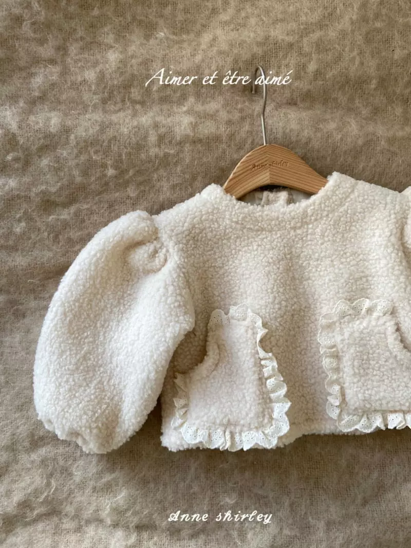 Anne Shirley - Korean Baby Fashion - #babyfashion - Bishon Pocket Sweatshirt