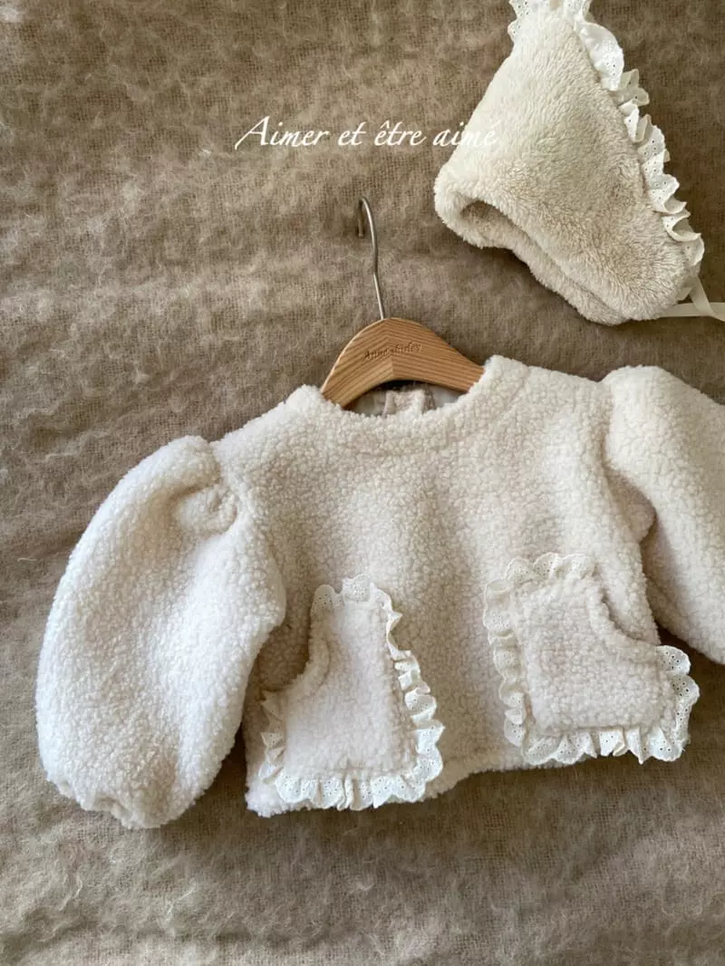 Anne Shirley - Korean Baby Fashion - #babyfever - Bishon Pocket Sweatshirt - 2