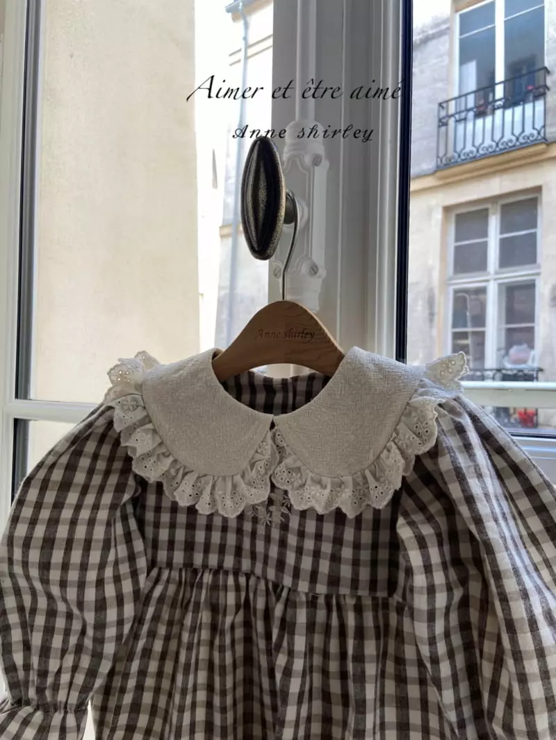 Anne Shirley - Korean Baby Fashion - #babygirlfashion - Moment Collar Bodysuit - 11
