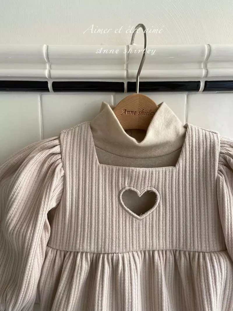 Anne Shirley - Korean Baby Fashion - #babygirlfashion - Love You Bodysuit - 2