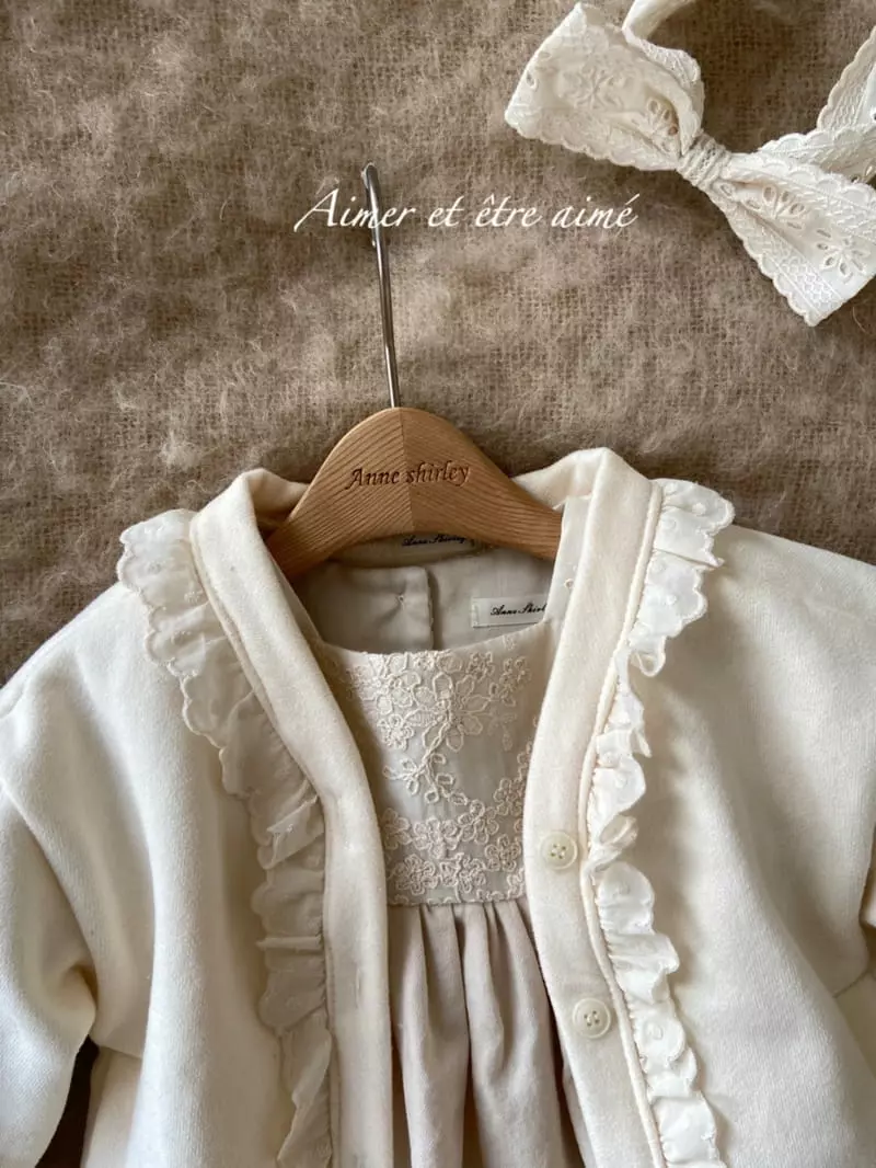 Anne Shirley - Korean Baby Fashion - #babygirlfashion - Lora Cardigan 