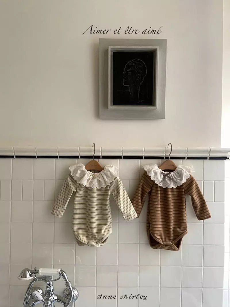 Anne Shirley - Korean Baby Fashion - #babylifestyle - Moco Frill Bodysuit - 5