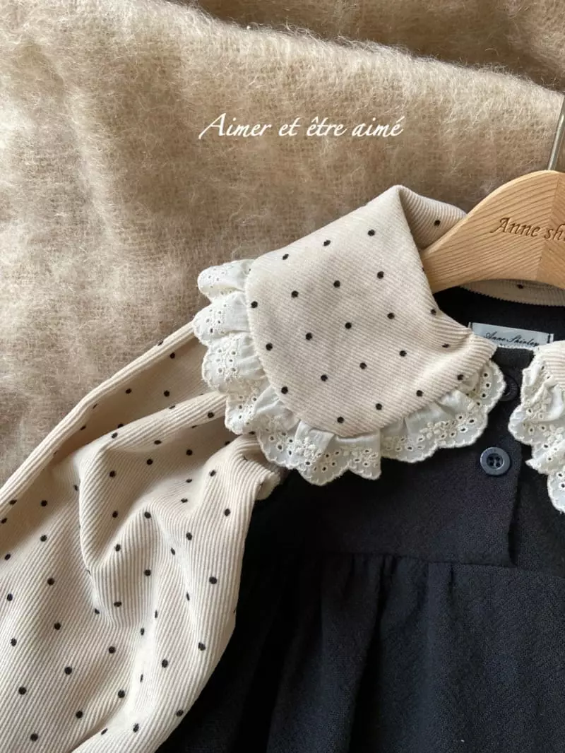 Anne Shirley - Korean Baby Fashion - #babyoninstagram - Lapaell Dot Bodysuit - 2