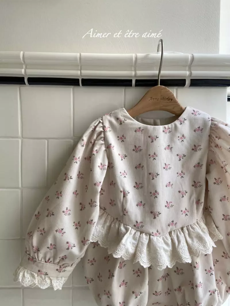 Anne Shirley - Korean Baby Fashion - #babyoninstagram - Sweet Lace Bodysuit - 12
