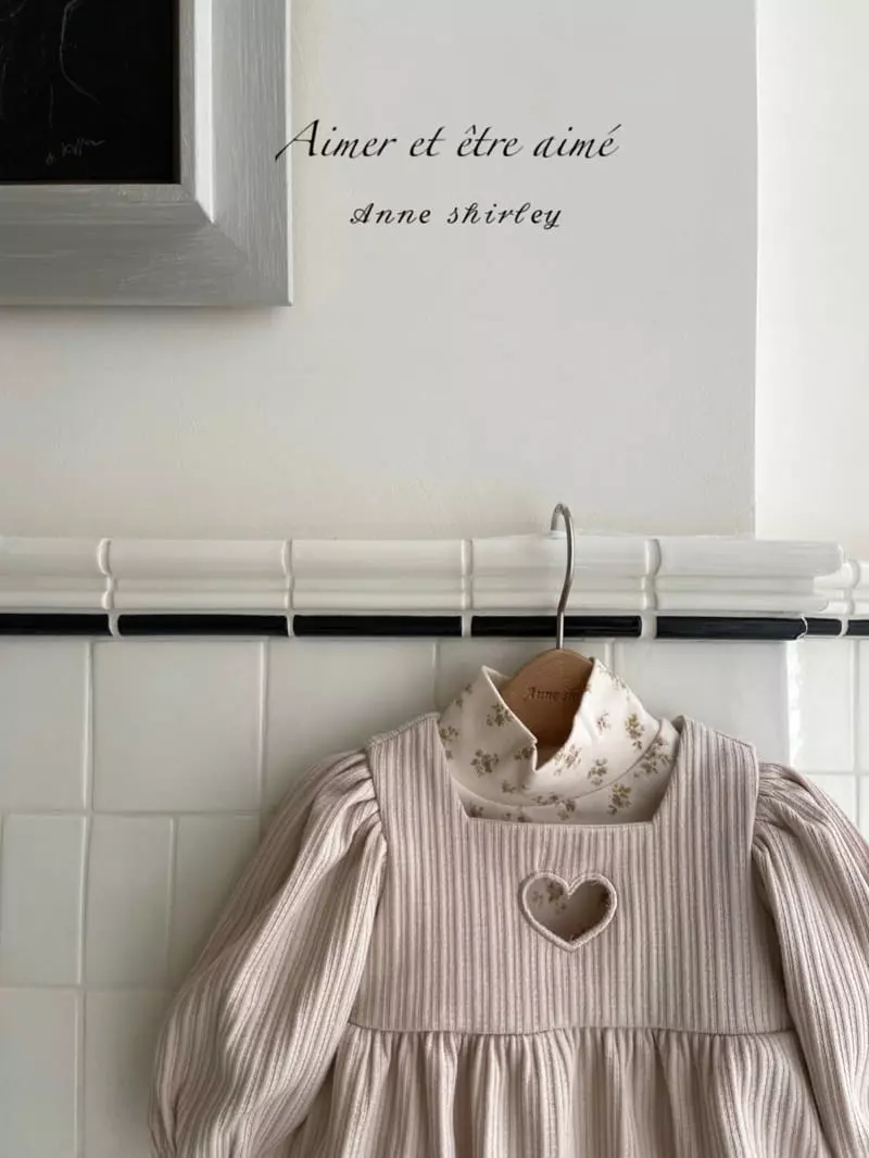 Anne Shirley - Korean Baby Fashion - #babylifestyle - Love You Bodysuit - 4