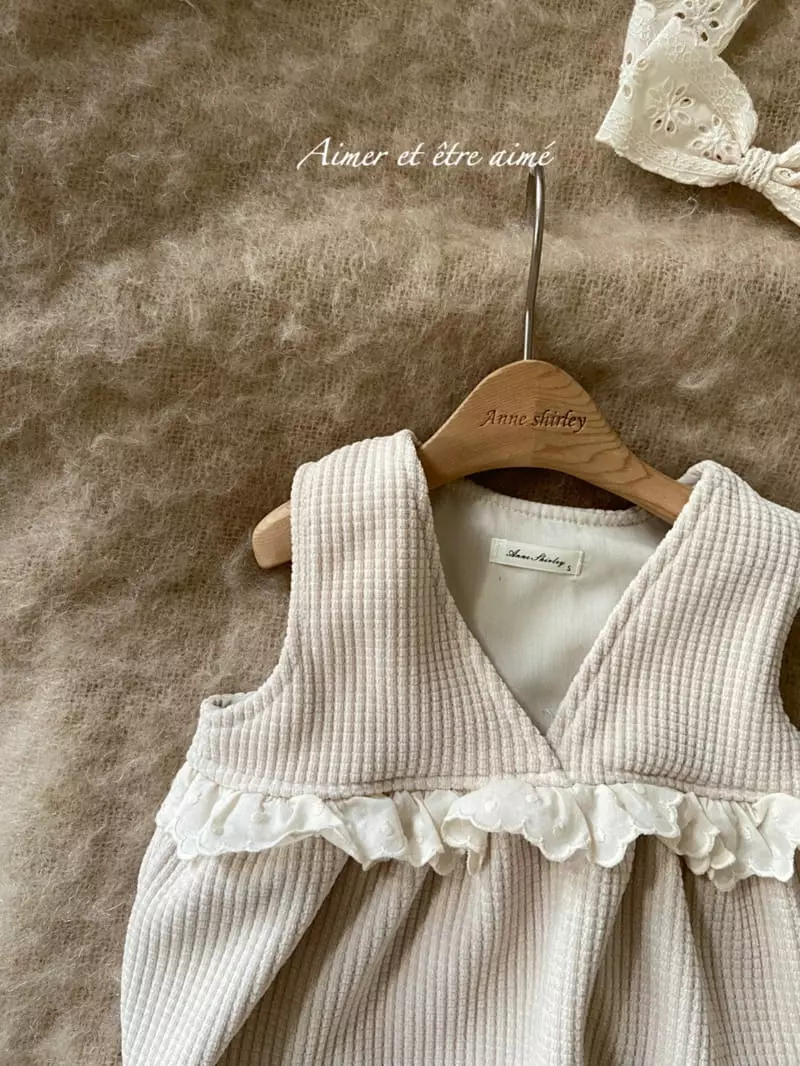 Anne Shirley - Korean Baby Fashion - #babyoninstagram - Wendy Vest Bodysuit