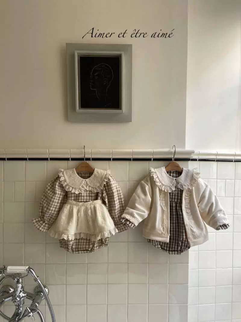 Anne Shirley - Korean Baby Fashion - #babyoutfit - Moment Collar Bodysuit