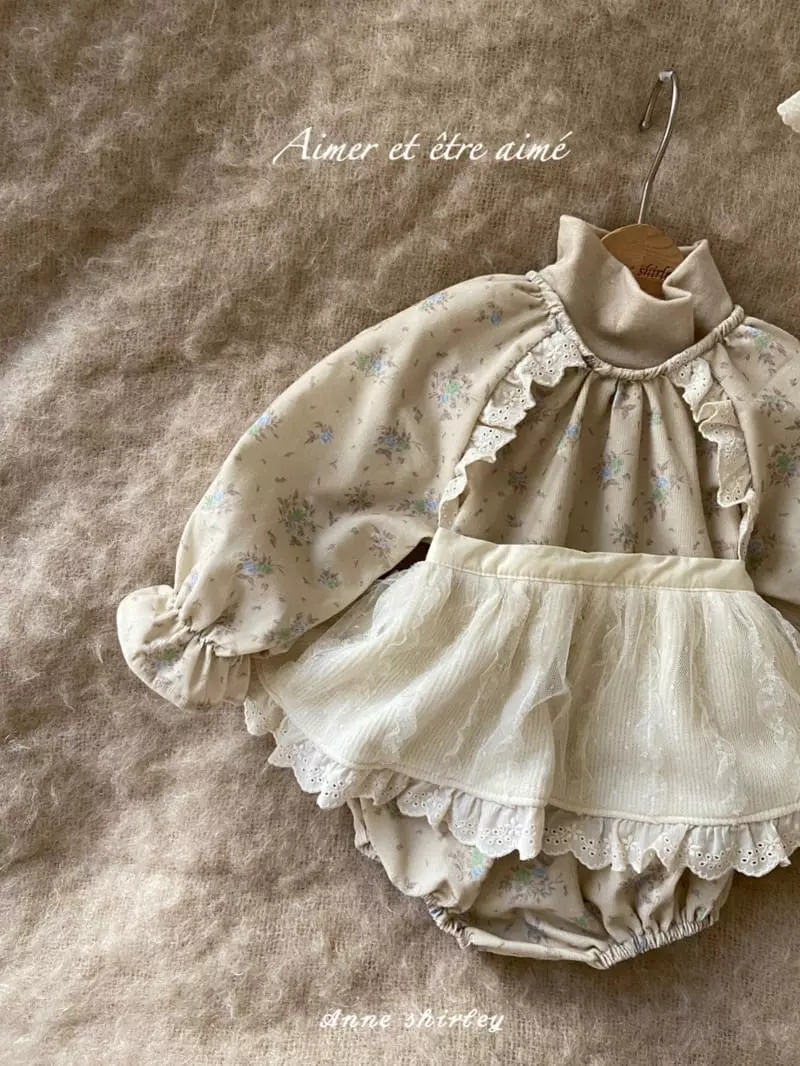 Anne Shirley - Korean Baby Fashion - #babywear - Raglan Bodysuit - 4