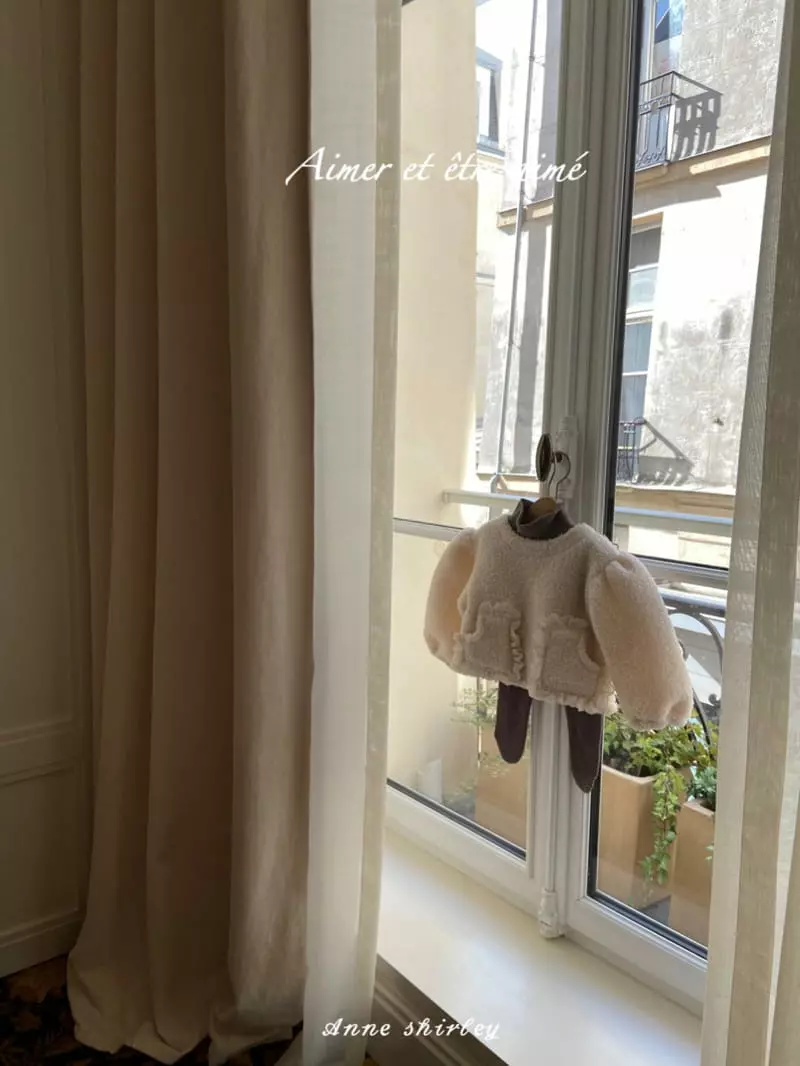 Anne Shirley - Korean Baby Fashion - #onlinebabyshop - Bishon Pocket Sweatshirt - 11