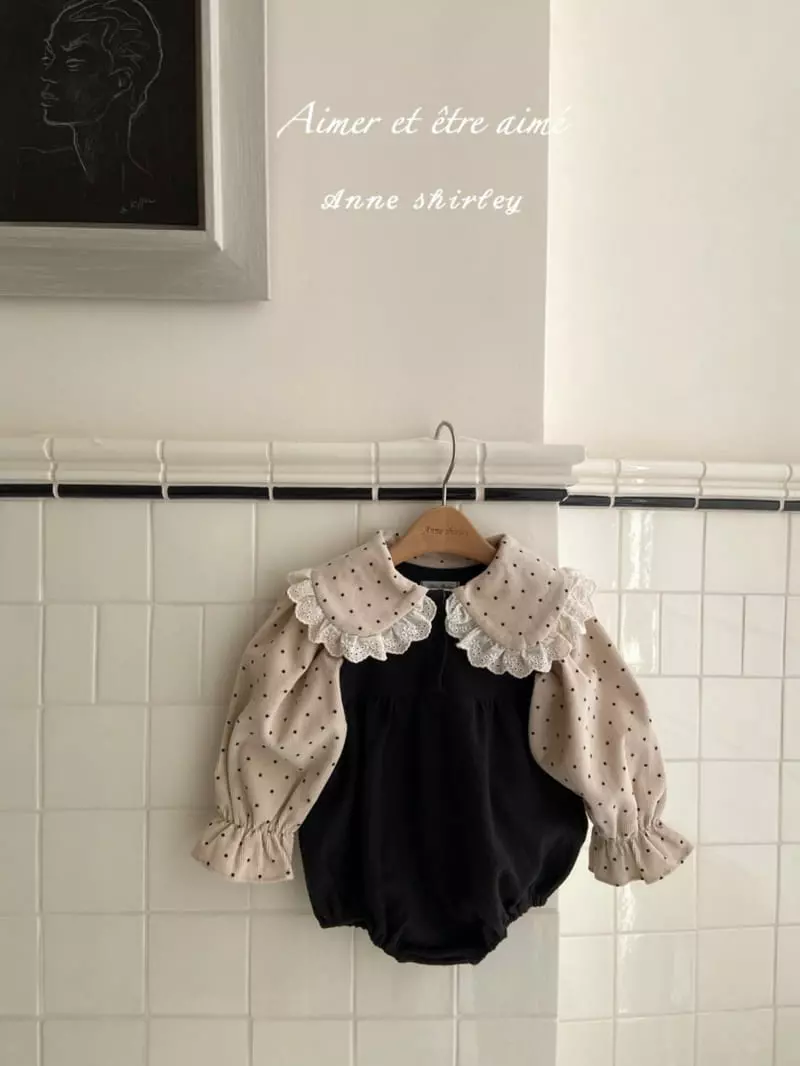 Anne Shirley - Korean Baby Fashion - #smilingbaby - Lapaell Dot Bodysuit - 9