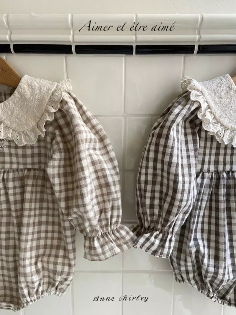 Anne Shirley - Korean Baby Fashion - #smilingbaby - Moment Collar Bodysuit - 5