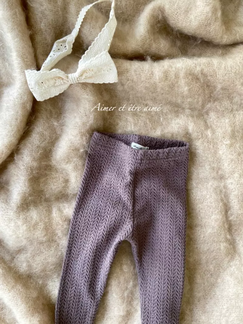 Anne Shirley - Korean Children Fashion - #childofig - Cotton Leggings