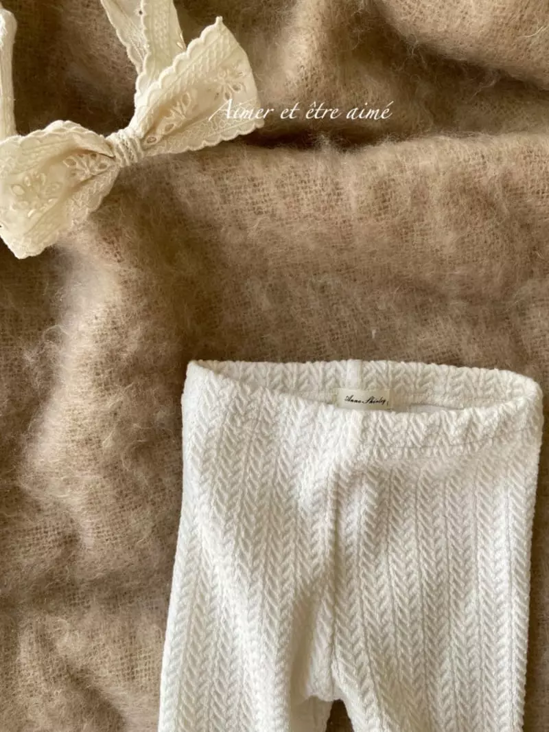 Anne Shirley - Korean Children Fashion - #kidsstore - Cotton Leggings - 8