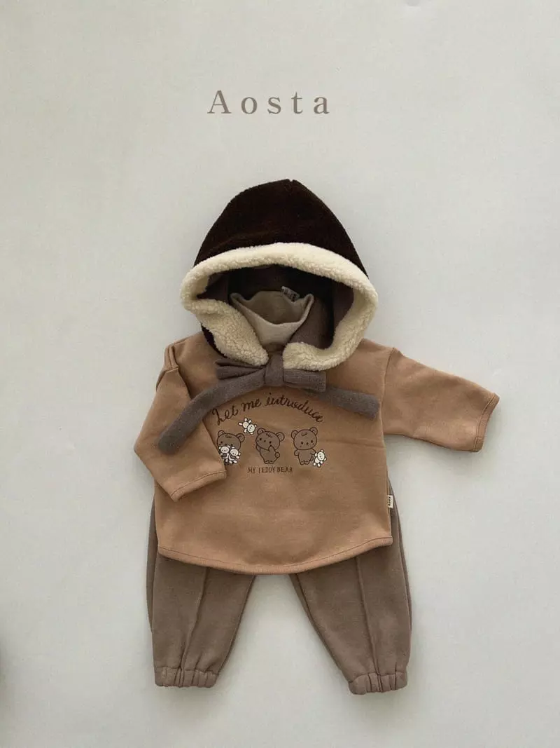 Aosta - Korean Children Fashion - #Kfashion4kids - Bear Three Tee - 7