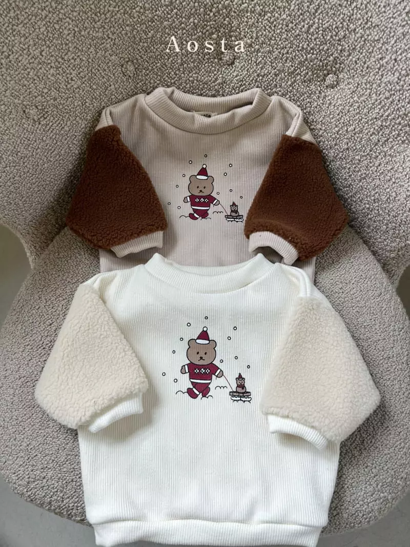 Aosta - Korean Children Fashion - #kidzfashiontrend - Ssulmea Sweatshirt - 4
