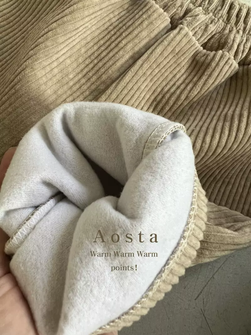 Aosta - Korean Children Fashion - #Kfashion4kids - Rib PAnts - 12