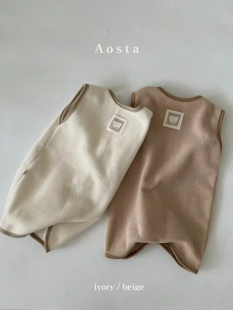 Aosta - Korean Children Fashion - #Kfashion4kids - Bear Night Sleep Vest - 7