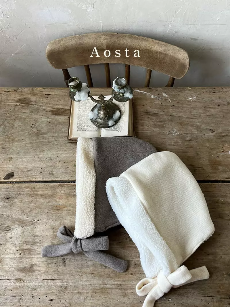 Aosta - Korean Children Fashion - #Kfashion4kids - Winter Reversivle Hat - 2