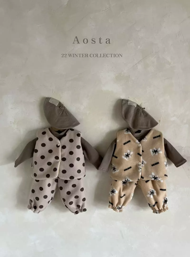 Aosta - Korean Children Fashion - #childofig - Cloud Reversible Vest - 12