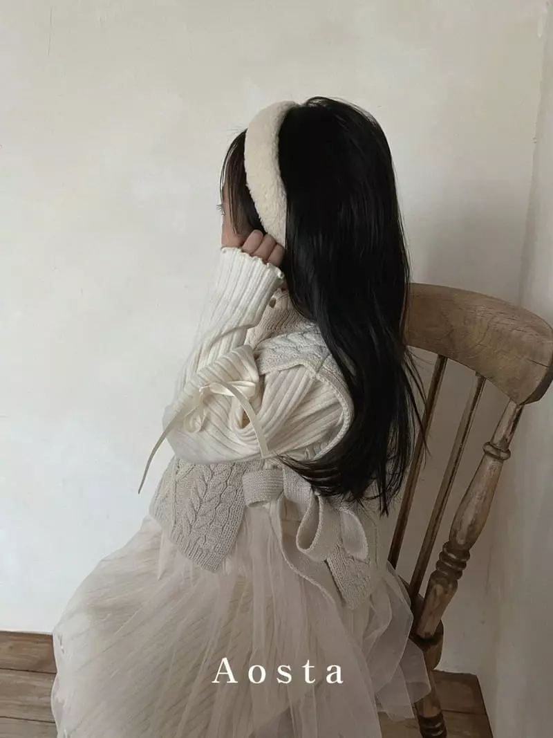 Aosta - Korean Children Fashion - #childofig - Lemamanf Vest - 5