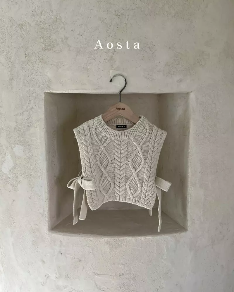 Aosta - Korean Children Fashion - #childofig - Lemamanf Vest - 6