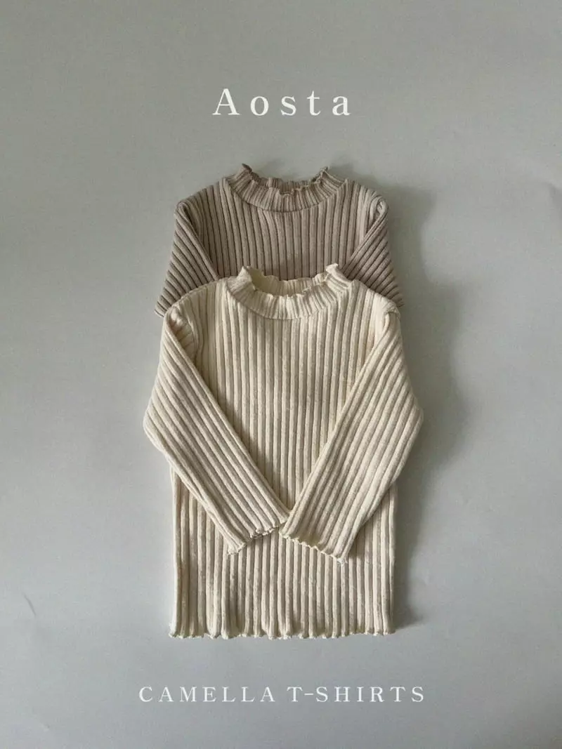 Aosta - Korean Children Fashion - #childofig - Camellia Tee