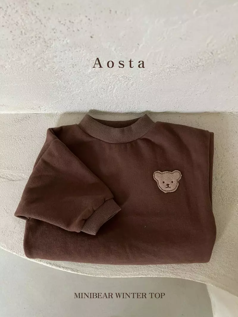 Aosta - Korean Children Fashion - #childofig - Mini Bear Sweatshirt - 10