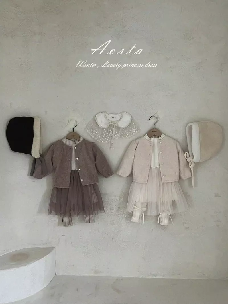 Aosta - Korean Children Fashion - #childofig - Camellia One-piece - 8