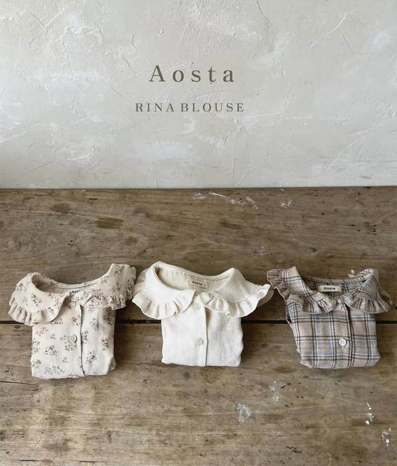 Aosta - Korean Children Fashion - #childofig - Lina Blouse - 2