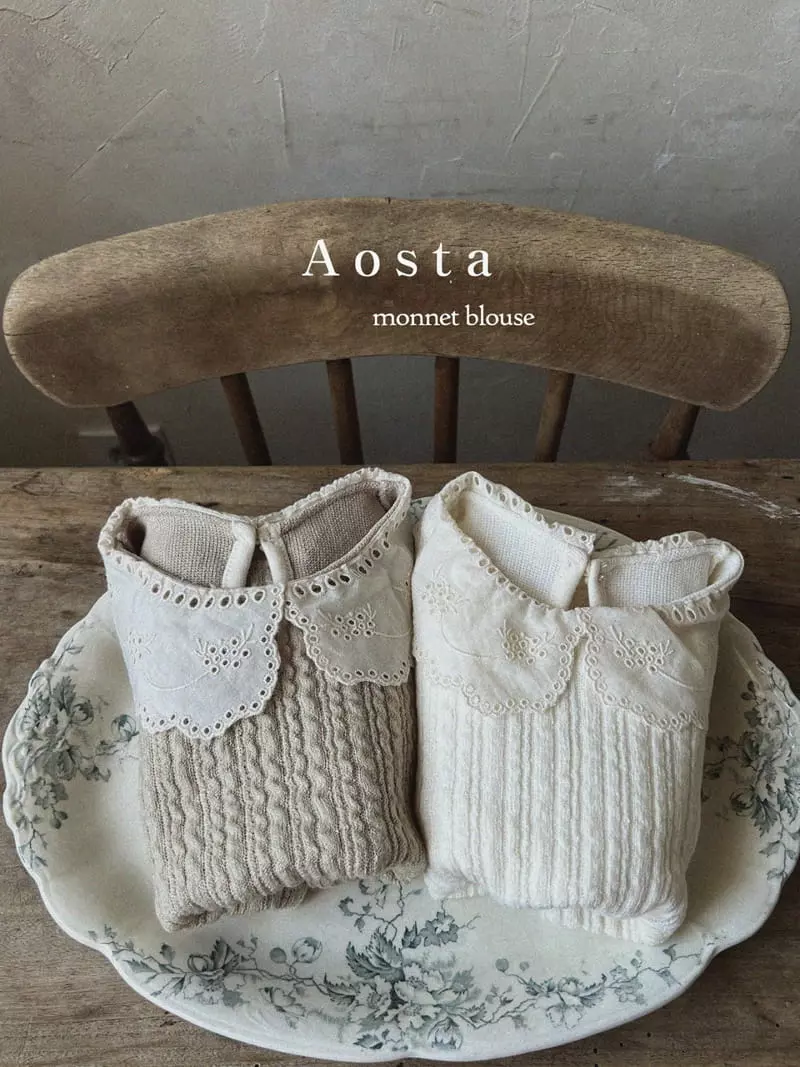 Aosta - Korean Children Fashion - #childofig - Monette Blouse